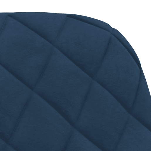 vidaXL Cadeiras de jantar giratórias 2 pcs veludo azul vidaXL Cadeiras de jantar giratórias 2 pcs veludo azul