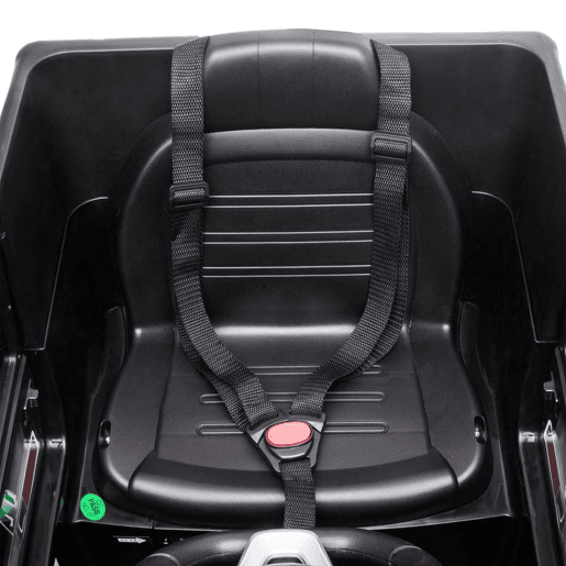 HOMCOM Carro Elétrico para Crianças acima de 3 Anos BENZ G500 Todo-o-Terreno com Bateria 12V Veículo Elétrico com Controlo Remoto Música Buzina Velocidade 3-5 kmh Carga 30 kg Preto