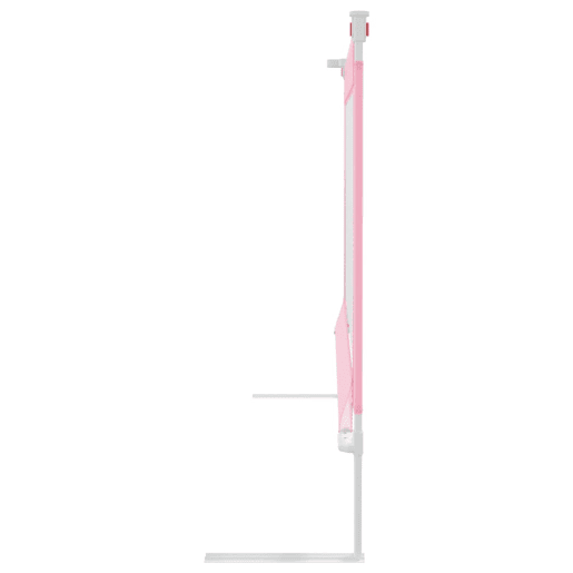 vidaXL Barra de segurança p cama infantil tecido 200x25 cm rosa vidaXL Barra de segurança p cama infantil tecido 200x25 cm rosa