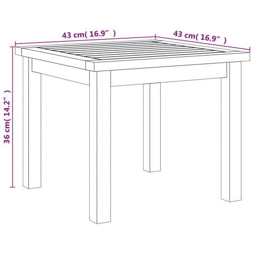 vidaXL 3 pcs conjunto de bistrô vime PE e madeira de acácia bege