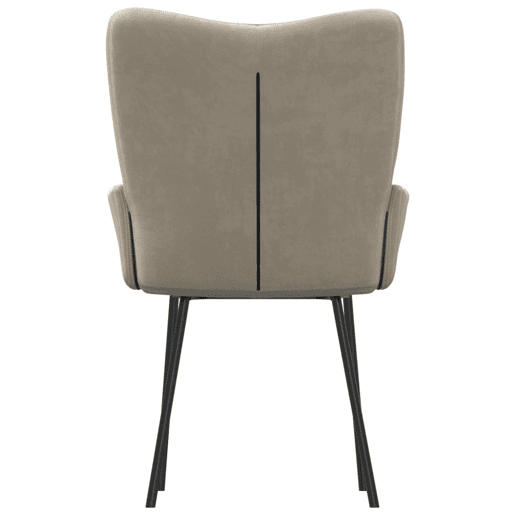 vidaXL Cadeiras de jantar 2 pcs veludo cinzento-claro vidaXL Cadeiras de jantar 2 pcs veludo cinzento-claro