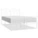 Estructura de cama 135x190 Estructura de cama 135x190 Blanco