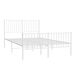 Estructura de cama 135x190 Estructura de cama 135x190 Blanco
