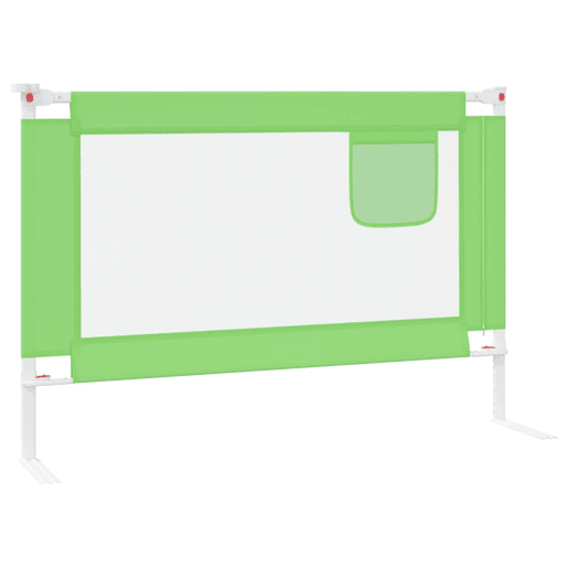 vidaXL Barra de segurança p cama infantil tecido 100x25 cm verde vidaXL Barra de segurança p cama infantil tecido 100x25 cm verde