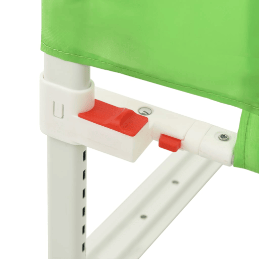 vidaXL Barra de segurança p cama infantil tecido 100x25 cm verde vidaXL Barra de segurança p cama infantil tecido 100x25 cm verde