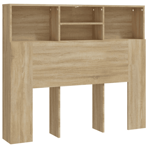 vidaXL Armário de cabeceira 120x19x103,5 cm cor carvalho sonoma vidaXL Armário de cabeceira 120x19x103,5 cm cor carvalho sonoma