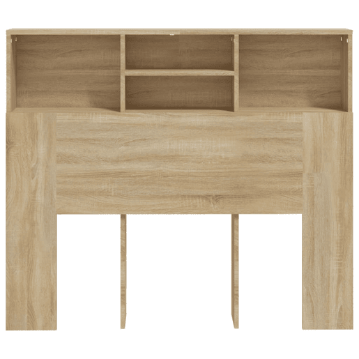 vidaXL Armário de cabeceira 120x19x103,5 cm cor carvalho sonoma vidaXL Armário de cabeceira 120x19x103,5 cm cor carvalho sonoma