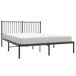 Estructura de cama 150x200 Estructura de cama 150x200 Negro