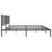 Estructura de cama 150x200 Estructura de cama 150x200 Negro