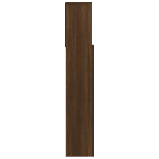 vidaXL Armário de cabeceira 100x19x103,5 cm cor carvalho castanho vidaXL Armário de cabeceira 100x19x103,5 cm cor carvalho castanho