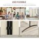 Biombo Metal, Poliéster HOMCOM, hogar - decoración Biombo Metal, Poliéster HOMCOM, hogar - decoración Beige