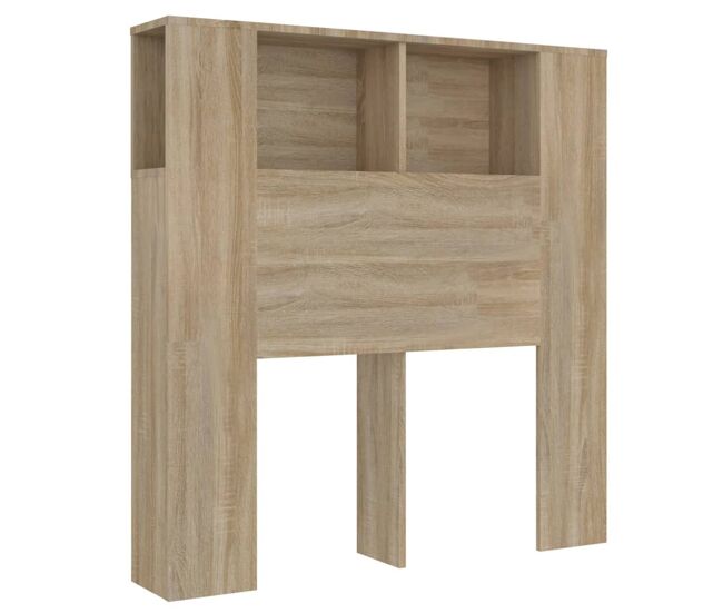 Vidaxl mueble cabecero color roble sonoma 100x18,5x102,5 cm