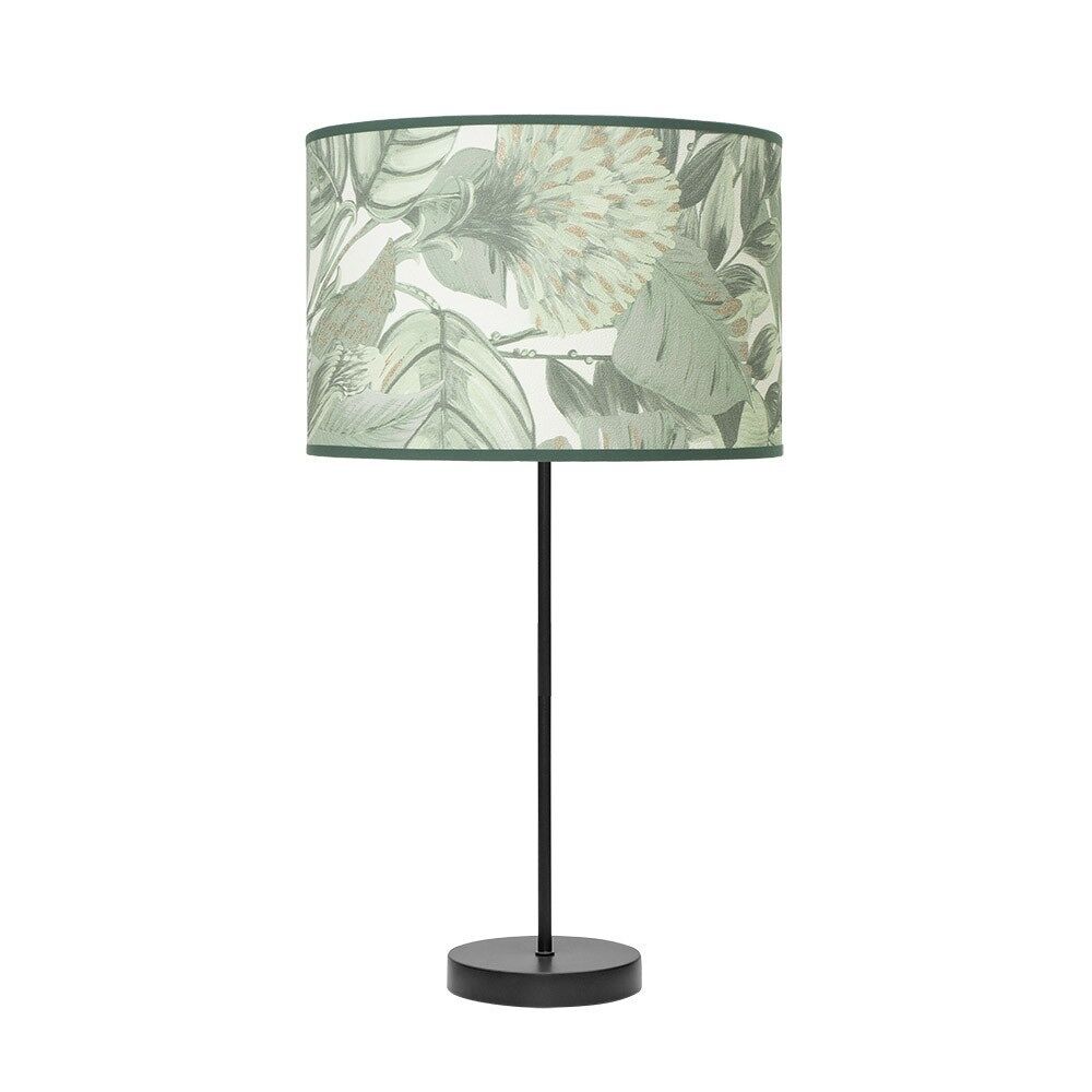 Lampara sobremesa metal color verde serie moda 30cm