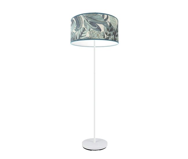 Lampara de pie metal color azul serie argel 40cm