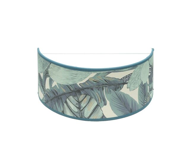 Aplique de pared metal color azul serie argel 33cm