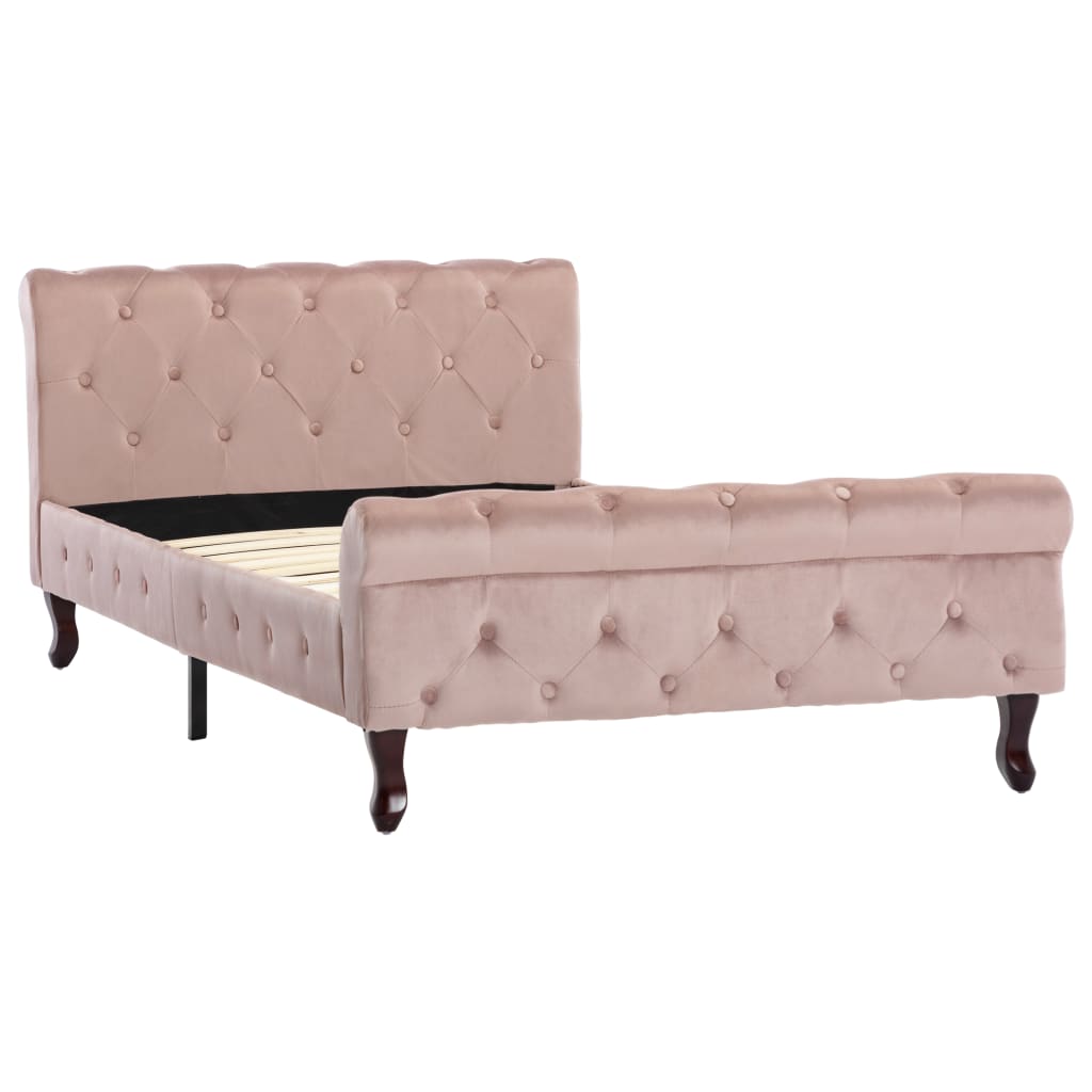 Estructura de cama 100x200 Rosa