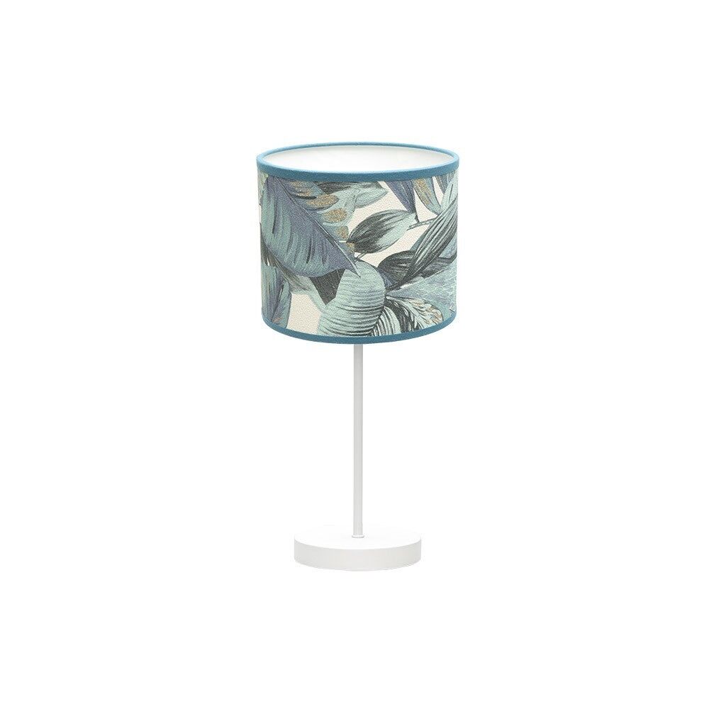 Lampara sobremesa metal color azul serie argel 17cm