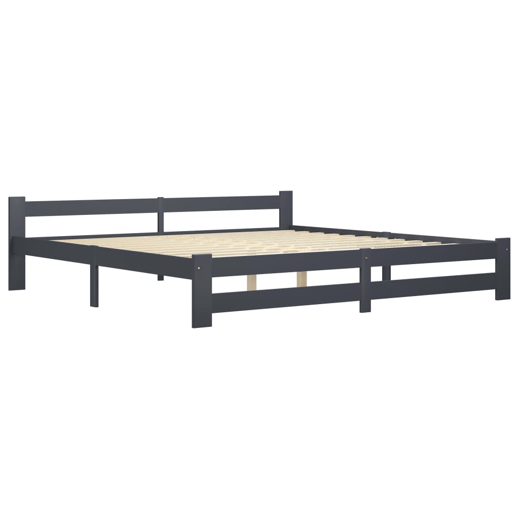 Estructura de cama 200x200 Gris