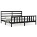 Estructura de cama 200x200 Estructura de cama 200x200 Negro