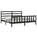 Estructura de cama 200x200 Estructura de cama 200x200 Negro