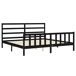Estructura de cama 200x200 Estructura de cama 200x200 Negro
