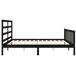 Estructura de cama 200x200 Estructura de cama 200x200 Negro