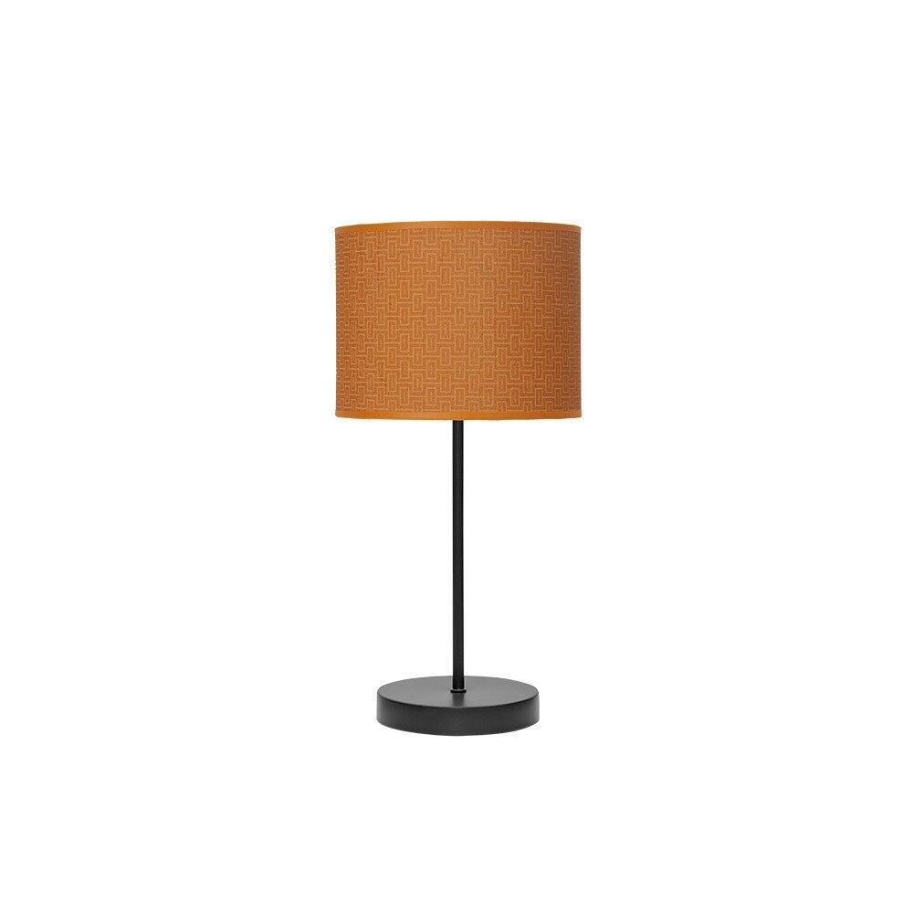Lampara sobremesa metal color negro serie moda 17cm