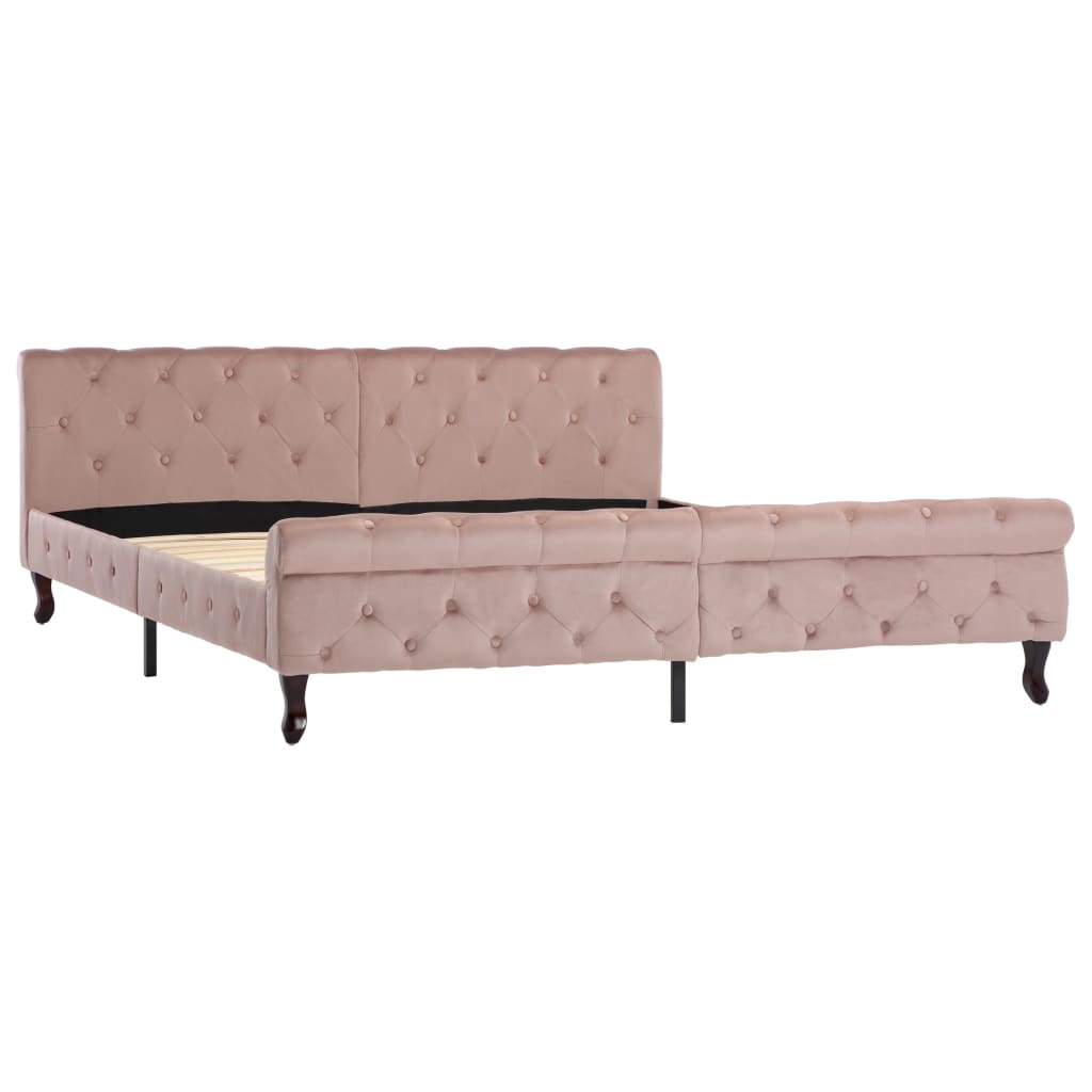 Estructura de cama 180x200 Rosa