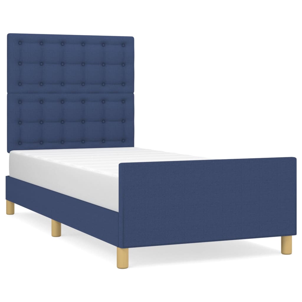 Estructura de cama 100x200 Azul