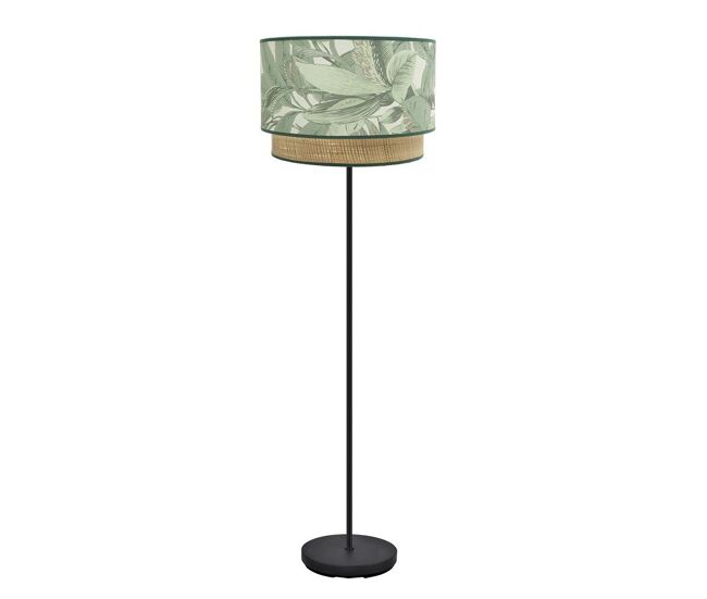 Lampara de pie metal color verde serie congo 40cm