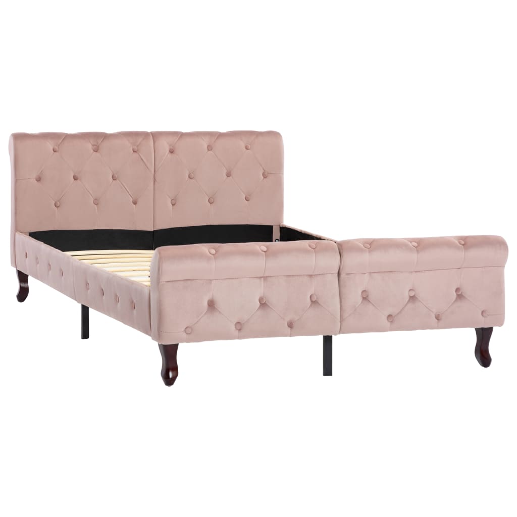 Estructura de cama 120x200 Rosa