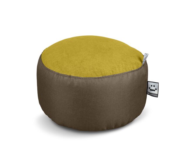 Puff redondo tex amarillo happers