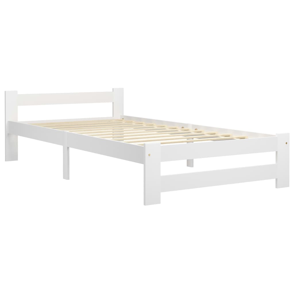 Estructura de cama 100x200 Blanco
