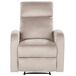 Beliani Sillón reclinable VERDAL Beliani Sillón reclinable VERDAL Gris Oscuro