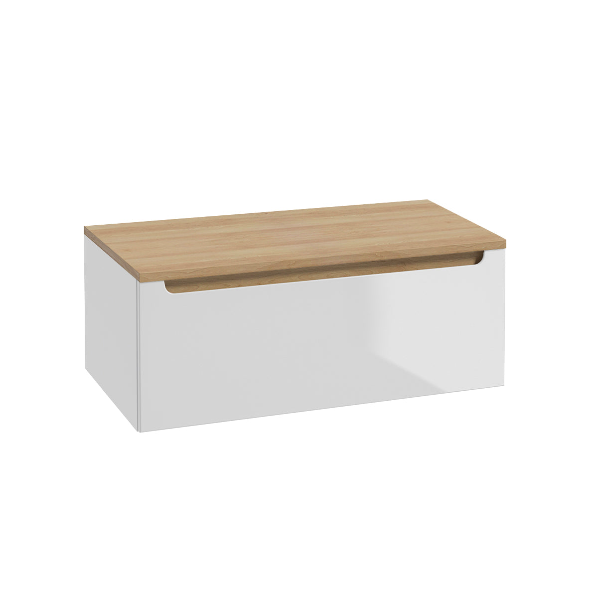 Mueble bajo lavabo 1 cajón encimera Livia 80