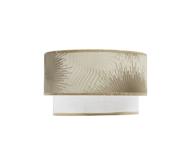 Aplique de pared metal color dorado serie nepal 30cm