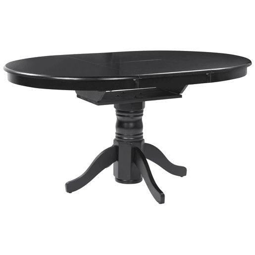Mesa de jantar extensível AKRON Preto 106150 cm 106 cm