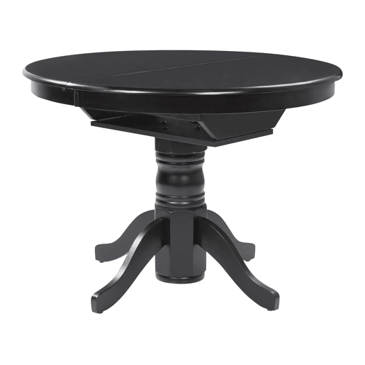 Mesa de jantar extensível AKRON Preto 106150 cm 106 cm