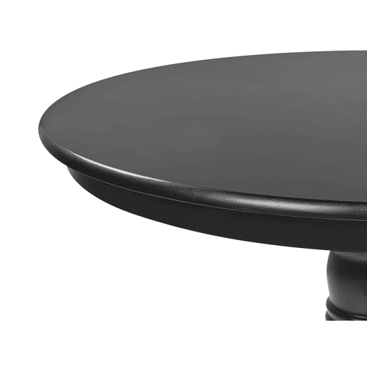 Mesa de jantar extensível AKRON Preto 106150 cm 106 cm