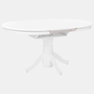 Mesa de jantar extensível AKRON Branco 106150 cm 106 cm