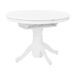 Beliani Mesa de comedor extensible AKRON 106x106 Beliani Mesa de comedor extensible AKRON 106x106 Blanco