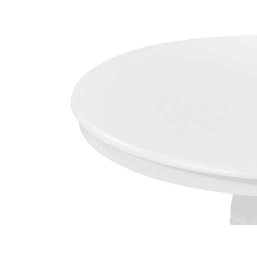 Mesa de jantar extensível AKRON Branco 106150 cm 106 cm