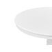 Beliani Mesa de comedor extensible AKRON 106x106 Beliani Mesa de comedor extensible AKRON 106x106 Blanco