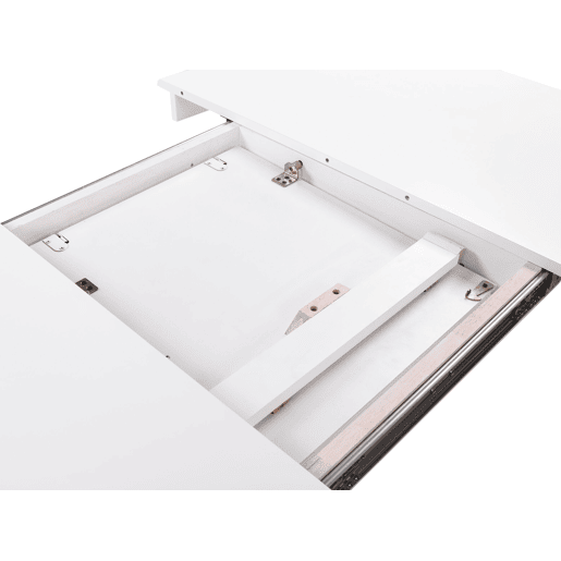 Mesa de jantar extensível AKRON Branco 106150 cm 106 cm