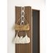 Percha para bolsos blanco con 6 ganchos - H77 cm Percha para bolsos blanco con 6 ganchos - H77 cm Aluminio