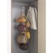 Percha para bolsos blanco con 6 ganchos - H77 cm Percha para bolsos blanco con 6 ganchos - H77 cm Aluminio