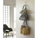Percha para bolsos blanco con 6 ganchos - H77 cm Percha para bolsos blanco con 6 ganchos - H77 cm Aluminio