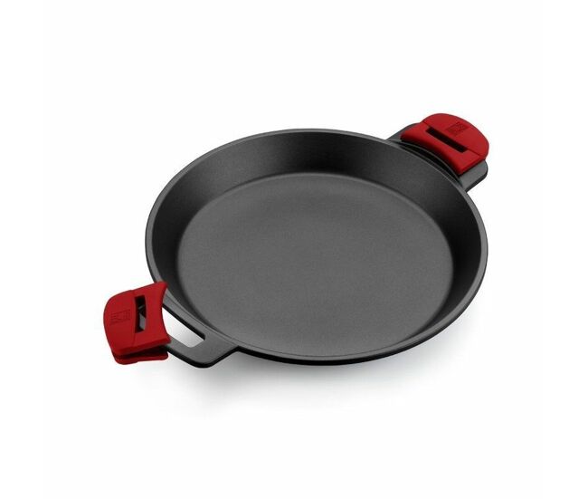 Paellera bra a411636 ø 36 cm rojo aluminio (1 unidad)