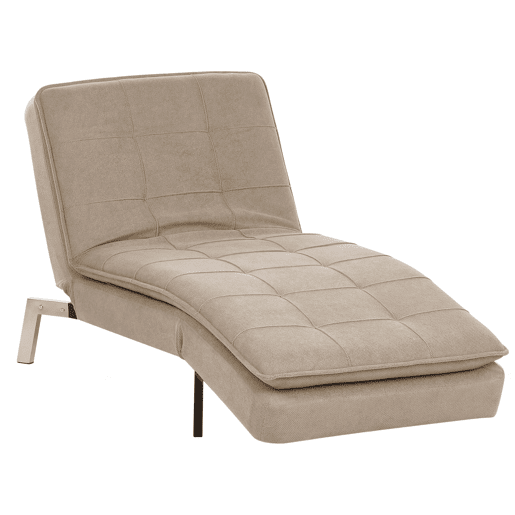 Chaise longue LOIRET Tecido Creme Chaise longue LOIRET Tecido Creme