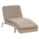 Beliani Chaise longue Poliéster LOIRET Beliani Chaise longue Poliéster LOIRET Beige